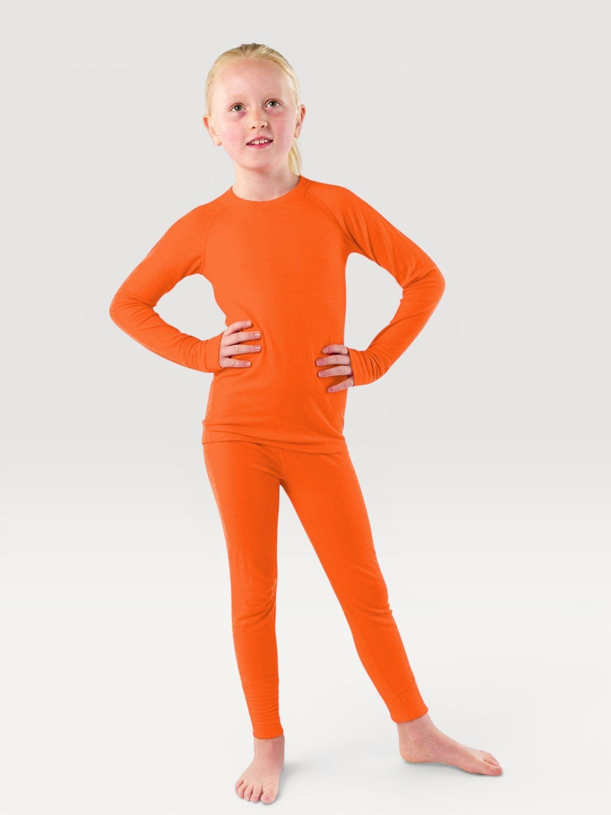 Kids Merino Wool Long Sleeve Top