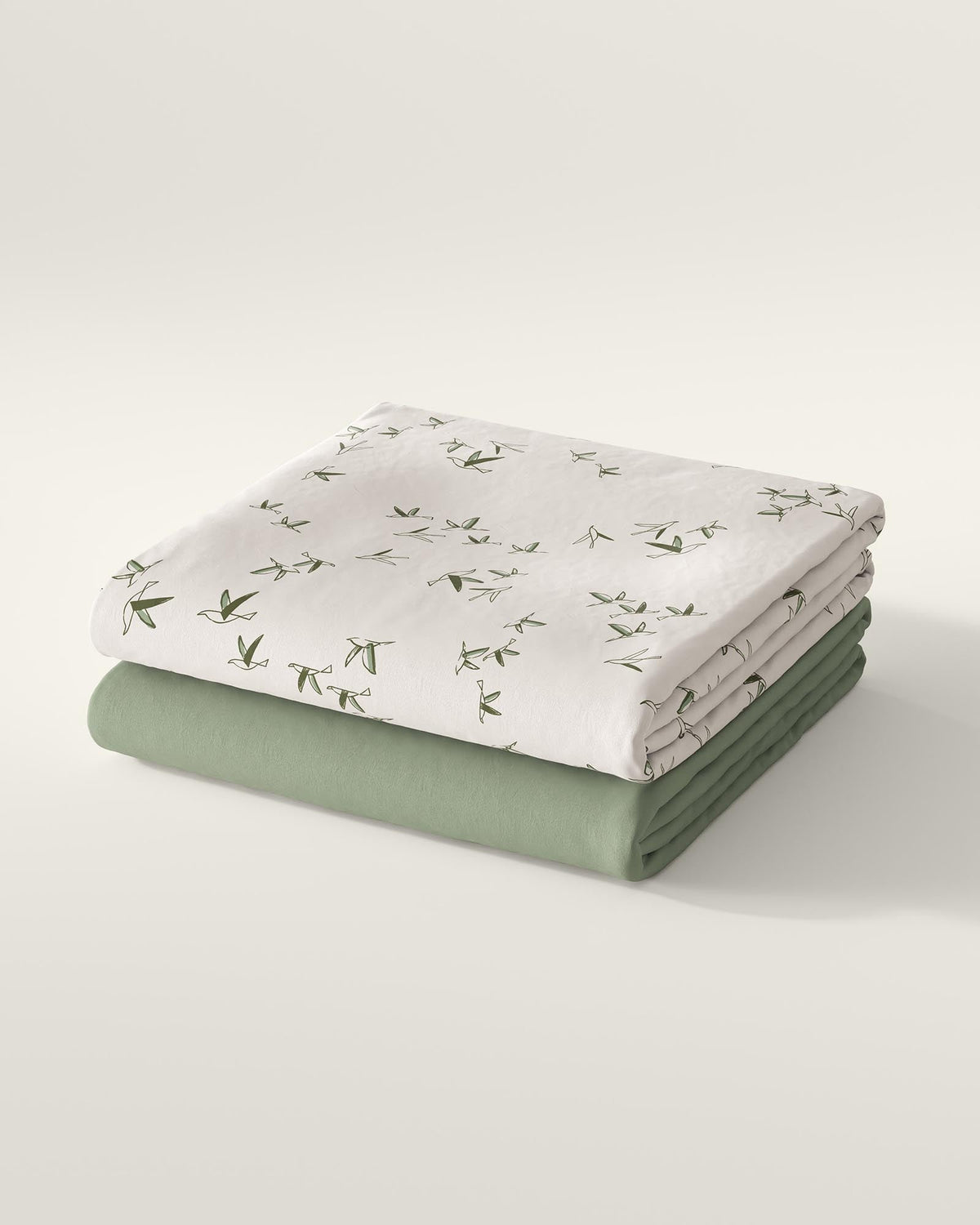 Flutter Organic Crib Sheet Set